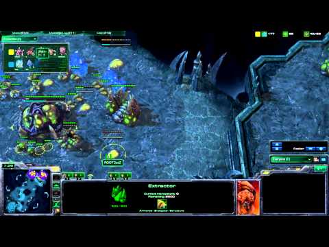 ROOTMinigun(protoss) vs ROOTCatz(zerg) Xel'Naga Caverns