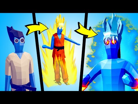 Boy Becomes a SUPER PEASANT GOD To Defeat the Dark Peasant - TABS Story