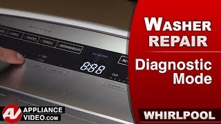Whirlpool WTW7500GW0 Washer - Diagnostics Mode