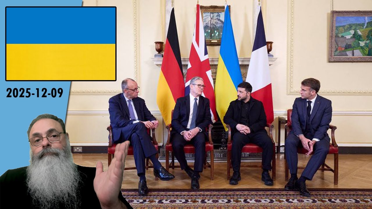 #Ucrânia 2025-12-09: ZELENSKY, ao lado de LÍDERES EUROPEUS, diz &quot;NÃO&quot; ao PLANO de RENDIÇÃO de TRUMP