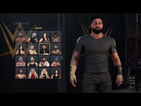 Setting up my Universe Mode - WWE2K22