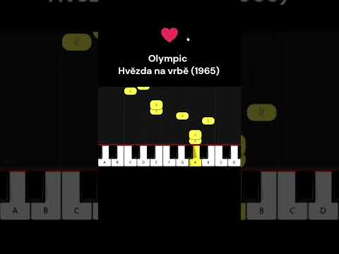 Olympic - Hvězda na vrbě #olympic #hvezda  #noty #sadpianoyt #pianotutorial