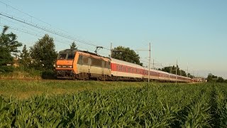 preview picture of video 'La BB26073 emmène cet AutoZug vers l'Allemagne avec le train 1356'