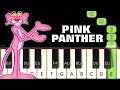 Pink Panther Theme 🔥 | Piano tutorial | Piano Notes | Piano Online #pianotimepass #pinkpanther