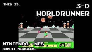 This is 3-D WorldRunner for the NES