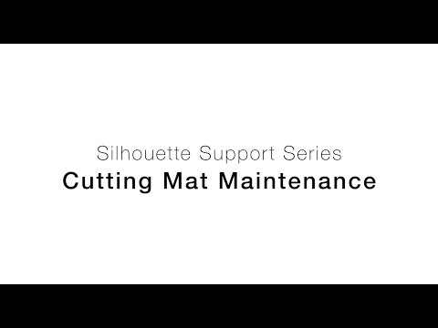 Silhouette Support Series | Cutting Mat Maintenance