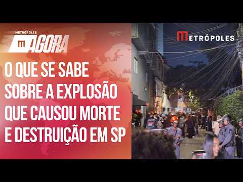 Explosão em São Paulo deixou um morto e dezenas de desabrigados