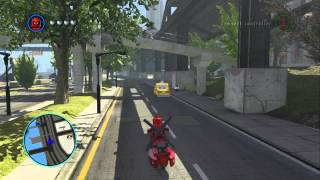 LEGO Marvel Super Heroes - Unlocking and Driving Deadpool