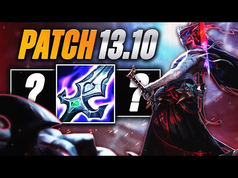 PATCH 13.10 BEST TOP LANE YONE BUILD