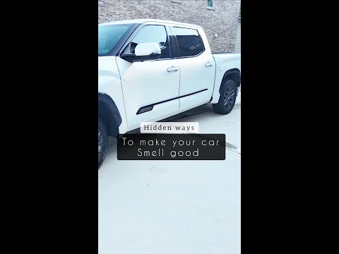 Easy hidden ways to make your car smell amazing! Links in description & comments!