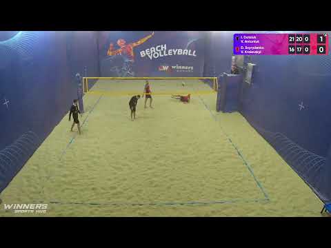 14:00 I. Datsiuk / V. Antoniuk - D. Svyrydenko / V. Kraievskyi 31.03.2023 | Winners Beach Volleyball