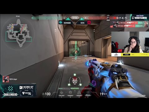Kyedae reacts to Dapr clutch(High Volume ⚠️ warning)