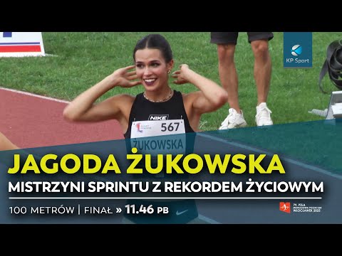 Jak wygrywać, to z rekordem życiowym! JAGODA ŻUKOWSKA - złoty medal MP U20 - Włocławek 2025