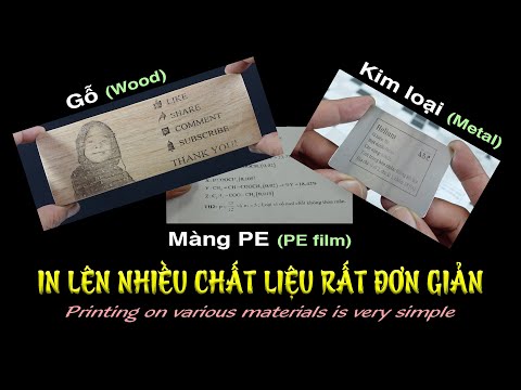em lên nhiều chất liệu rất đơn giản. em lên kim loại, em lên gỗ, em lên màng PE...