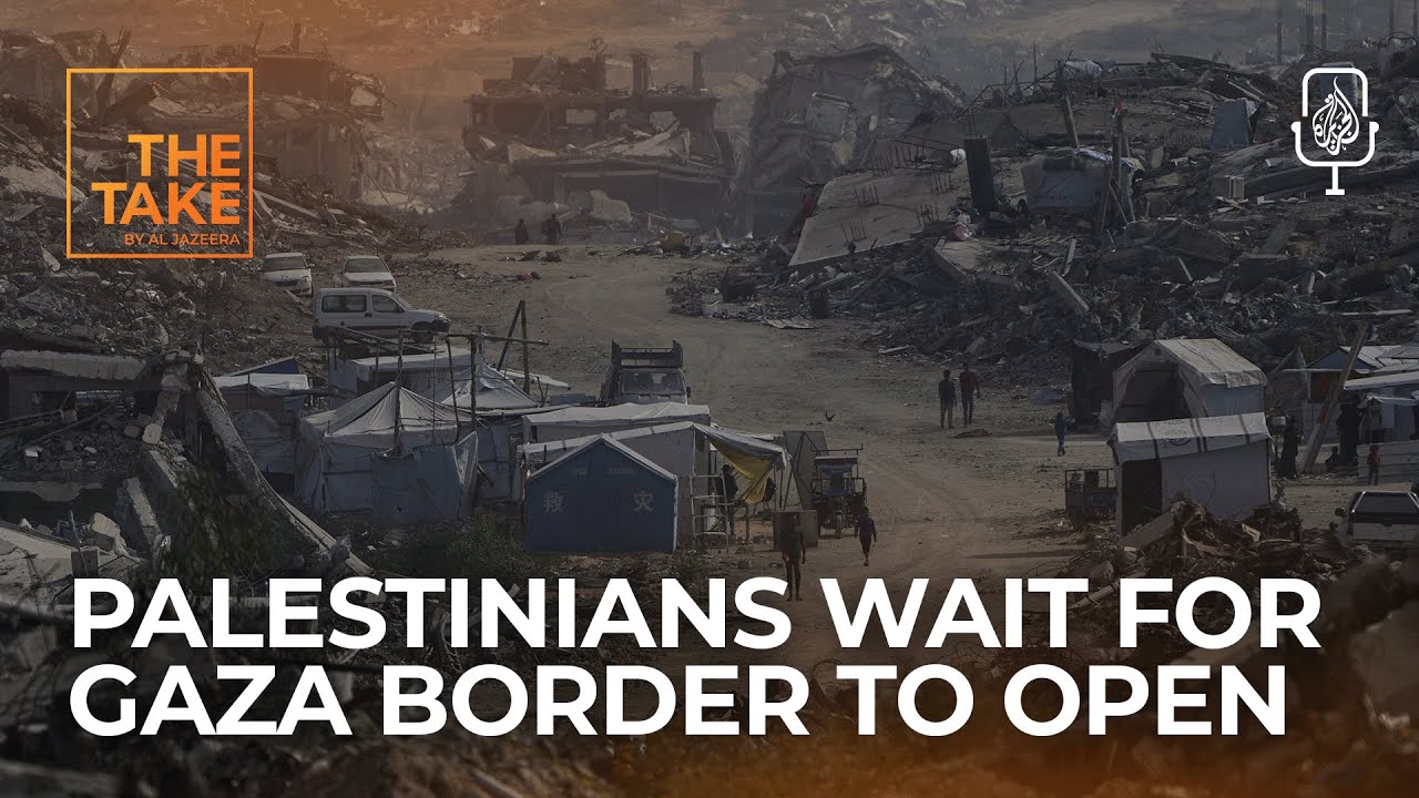 Brief: Israel says it will open Gaza border, but only to allow exits | The Take