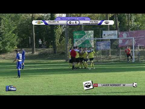 VILLÁNY TC -  PTE PEAC PANNON ÁSVÁNY    2 - 1 (0 - 1)