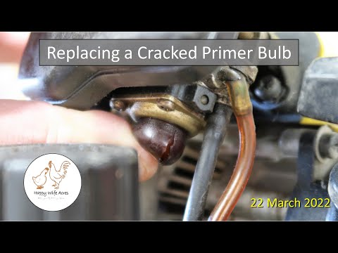 Replacing a Cracked Primer Bulb