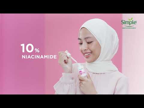 NEW Simple Booster Serum 10% Niacinamide | Even Skin Tone, Dermatologically Tested on Sensitive Skin