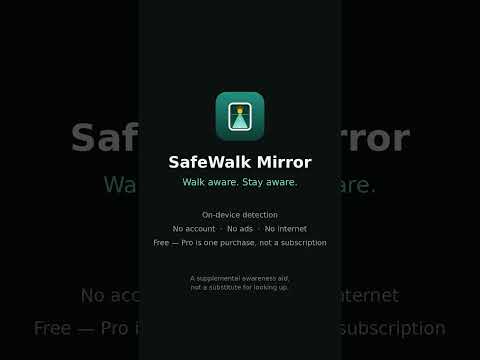 SafeWalk: Walk & Text Camera video thumbnail