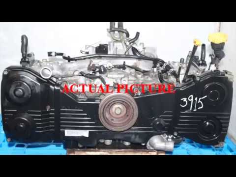 JDM SUBARU WRX EJ205 2.0L DOHC TURBOCHARGE MOTOR: video still