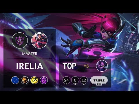 Irelia Top vs Kennen - EUW Master Patch 9.8