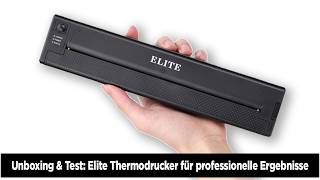Elite Thermodrucker im Test | Der beste Drucker für Tattoo-Schablonen ?