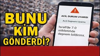 DİKKAT! DEPREM PROVOKASYON YAPACAKLAR!