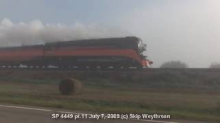 preview picture of video '(HD) Steam Train SP 4449 thru FOG -pt 11'