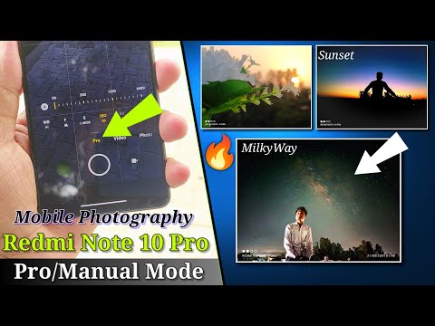 How To Use Pro Mode In Redmi Note 10 Pro | Redmi Phone Pro Mode Photography | Manual Mode 📸