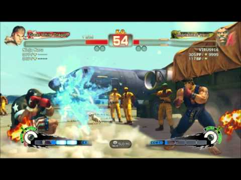 SSF4 AE Naru (Ryu) vs VIRUS (Balrog)