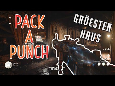 COD ZOMBIES WWII: EASTER EGG PACK A PUNCH GRÖESTEN HAUS
