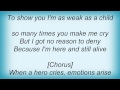 Edguy - When A Hero Cries Lyrics