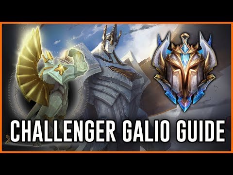 CHALLENGER GUIDE - How to play Galio like a pro! (Season 9)