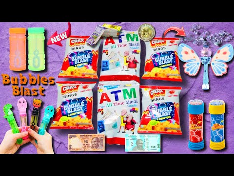 🤑🤩Crax rings Bubble blast, ATM Packet Unboxing | Bubbles Wala Manoranjan - M2L