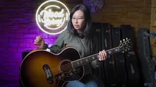 Video thumbnail for 1957 SJ200 Light Aged Vintage Sunburst  murphy lab review by Woodstrings Guitarshop木弦吉他