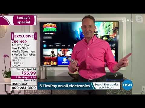 HSN | Electronic Connection featuring Amazon 03.29.2021 - 12 AM