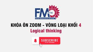 Download lagu Ôn tập FMO - Khối 4 - Lesson 1. Logical thinking mp3 Download lagu Ôn tập FMO - Khối 4 - Lesson 1. Logical thinking mp3