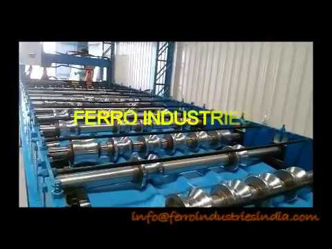7 High Ribs Roofing Sheet Roll Forming Machine 7 High Ribs