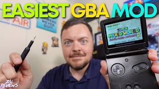 The Easiest Game Boy Advance Mod Ever! No Soldering, 20 Minutes.