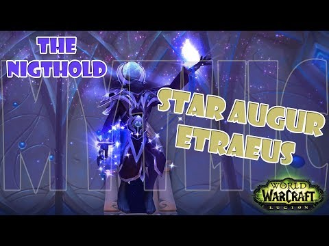 [Rise of Aegis] MYTHIC Nighthold - Star Augur Etraeus SOLO TANK (Blood DK PoV)