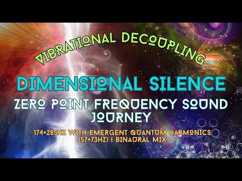 🌑 Zero Point Frequency | The Silence Between Dimensions (3:33:33 Sound Journey)