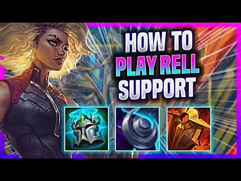 LEARN HOW TO PLAY RELL SUPPORT LIKE A PRO! - Korean Challenger Plays Rell Support vs Senna! |