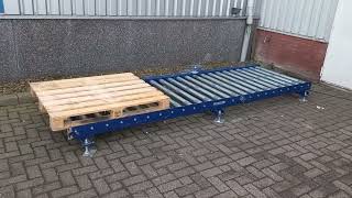 Aangedreven Rollenbaan gebruikt 100 cm Gura roller conveyor for sale - Image 4 | Machineryline NG Aangedreven Rollenbaan gebruikt 100 cm Gura roller conveyor | Image 4 - Machineryline