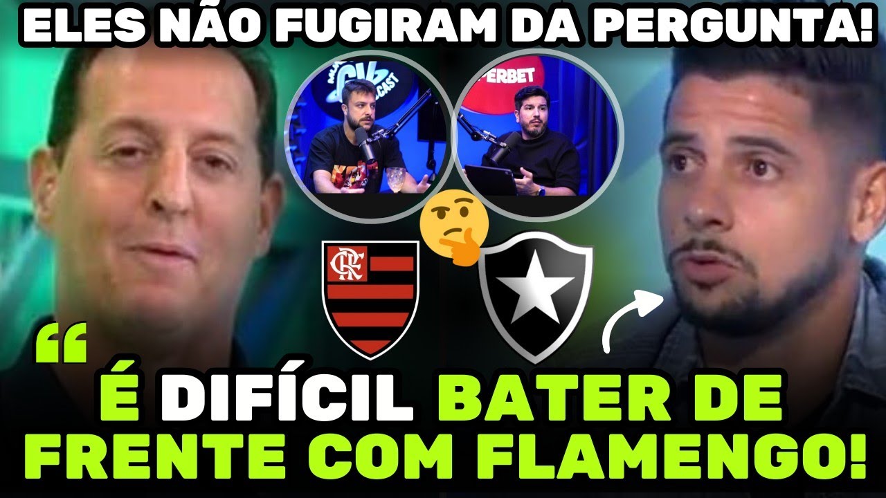 🧐 BENJA FEZ A PERGUNTA, E OS COMENTARISTAS RESPONDERAM SEM MIMIMI. O FLAMENGO É O...