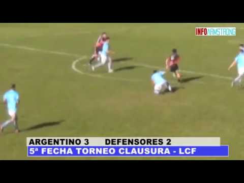 COMPACTO ARGENTINO 3 DEFENSORES 2   5ª FECHA TORNEO CLAUSURA 2019 LCF