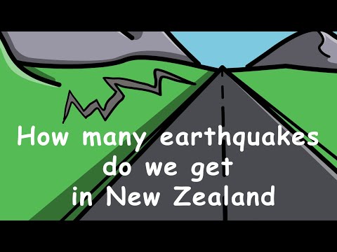 Kids Ask An Expert - How many earthquakes do we get in New Zealand?