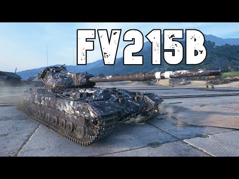 World of Tanks FV215b - 4 Kills 11K Damage