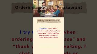 English Shadowing: Ordering Food at a Restaurant!