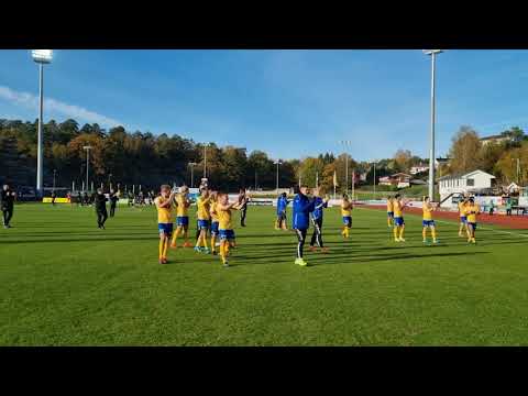 Jerv-fansen jubler etter seieren over Start