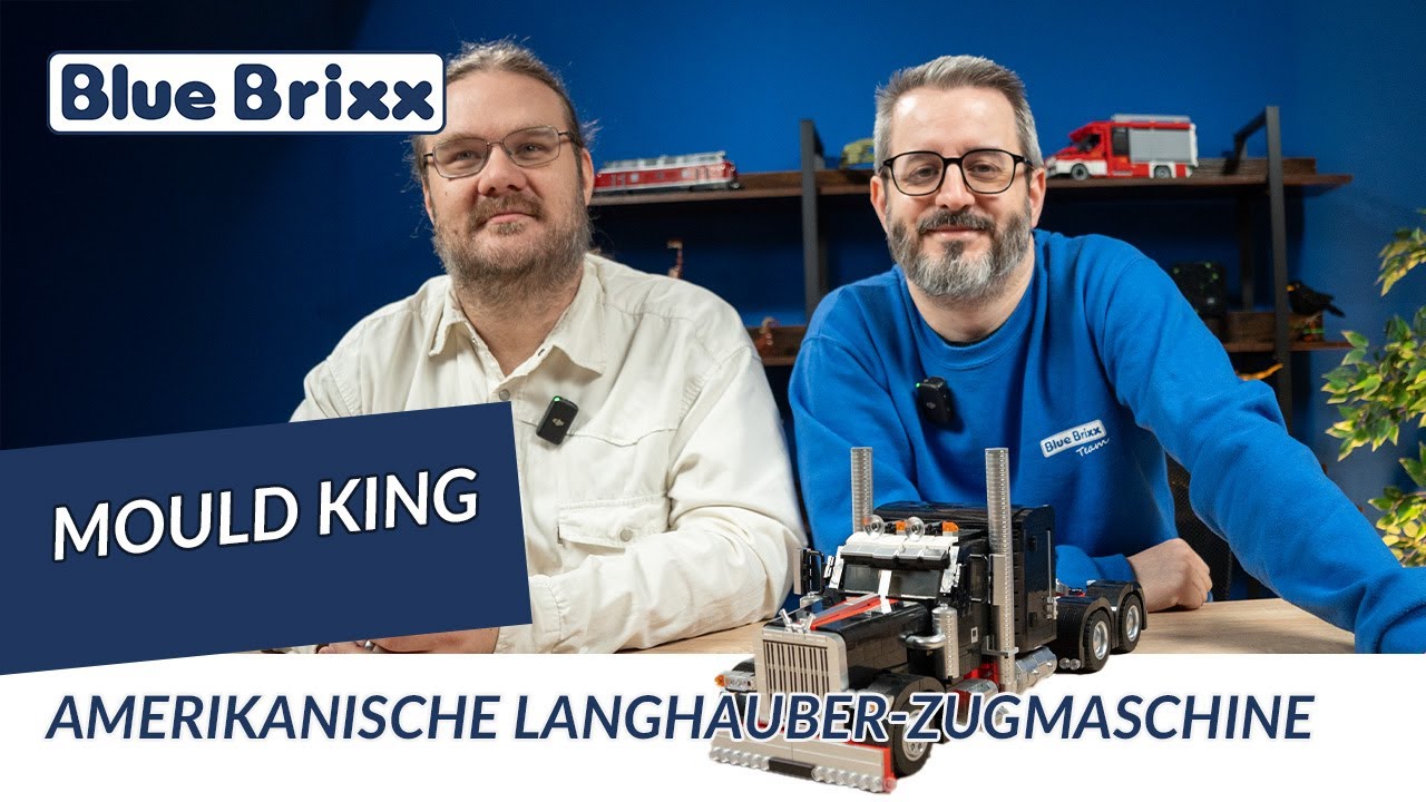 Oliver & Jo stellen vor: Die Amerikanische Langhauber-Zugmaschine von Mould King - 1797 Teile!